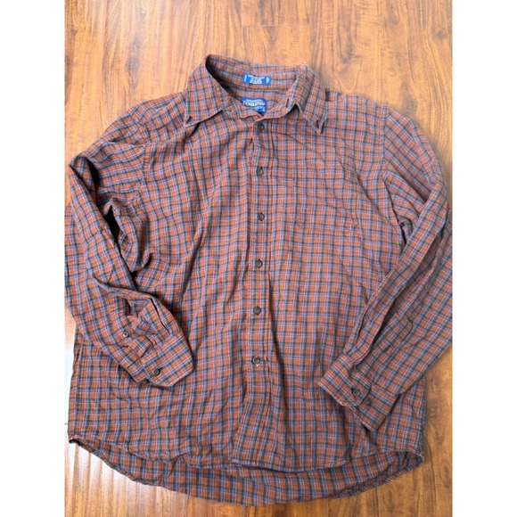 Pendleton Other - Pendleton Canterbury Cloth Pima Cotton Wool Blend Long Sleeve Plaid Shirt Large